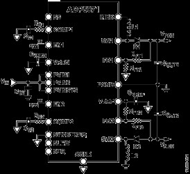 2 A/1.2 A DC-to-DC Switching Regulator with Independent Positive and Negative Outputs