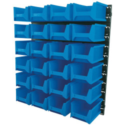 Draper 06797 24 Bin Wall Storage Unit (Large Bins)