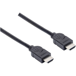 Manhattan 355308 HDMI Cable 1.50 m Black 4K UHD Monitor Cables