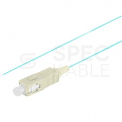 Pigtail światłowodowy FO MM SC/UPC 50/125 OM3 Easy Strip bezhalogenowy LSOH aqua 2m LANBERG