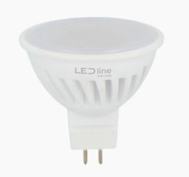 LED line PRIME żarówka LED MR16 5W 6500K zimna 600lm 10-18V AC/DC 5 lat gwar.