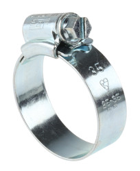 Opaska zaciskowa średnica wew 25 → 35mm ślimakowa HI-GRIP Stalowe szerokość 13mm