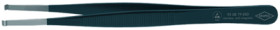 ESD precision tweezers, uninsulated, antimagnetic, chrome-nickel steel, 120 mm, 92 08 79 ESD