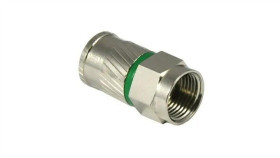 Wtyk Antenowy F Kompresyjny Samozaciskowy Hq Na Przewód Tc6 Trishield Tcf6-S1