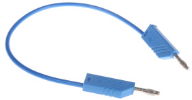 934058102, PVC, 16A, 60V dc, kolor: Niebieski, dł. 250mm, -15→ +70 °C., Hirschmann Test & Measurement