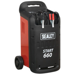 Sealey START660 Starter/Charger 660/100Amp 12/24V 230V