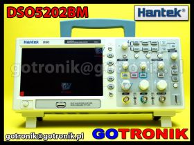 Oscyloskop cyfrowy DSO5202BM Hantek 200MHz