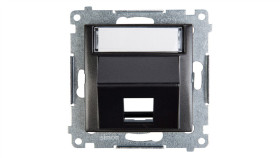 Simon 54 Pokrywa Gniazda Teleinformatycznego Pojedynczego Rj Keystone Skośna...