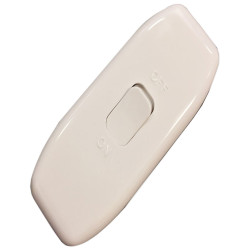 Dencon 2279WNB 3 Core Through Switch 6A White