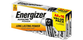 Baterie AA Energizer 1.5V Cynk-dwutlenek manganu 2.5Ah Energizer Alkaline