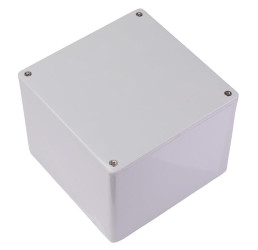 1591VGY Hammond Multipurpose Grey FRABS Enclosure 120 x 120 x 94mm