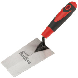 Draper Redline 69127 Bucket Trowel with Soft Grip (140mm)