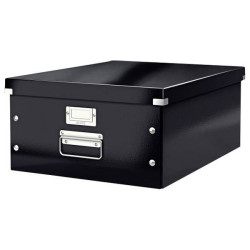 Leitz 6045-00-95 Click &amp; Store storage box lid black 369x200x482mm 1pc