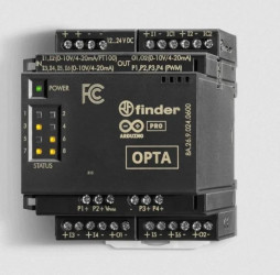 Moduł rozszerzeń OPTA - 6 wej. analogowych 0…10 V,4…20 mA,PT100 (2-3-przewodowy), 2 wyj. analogowe 0…10 V,4…20mA. 4PWM