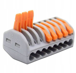 SZYBKOZŁĄCZKA ZŁĄCZKA Z DŹWIGNIAMI ZWALNIAJĄCYMI 8 PIN