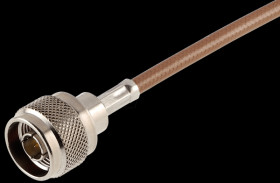 R161075000W N plug, RG213, straight, crimp