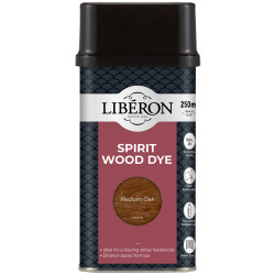 Liberon 126783 Spirit Wood Dye Medium Oak 250ml