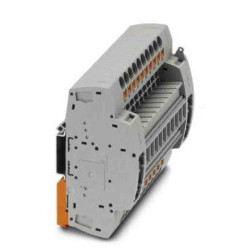 Złącze wtykowe do druku 20-żyłowe Phoenix Contact rozmiar żyły 20→ 8 AWG Wciskane Poliamid Szyna DIN