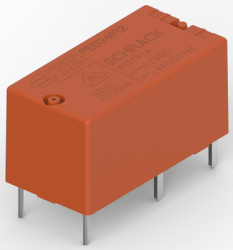 Relay, 1 Form A (N/O), 12 V (DC), 650 Ω, 5 A, 400 V (AC), bistable, 1415544-4