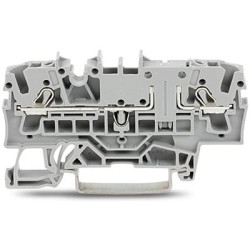 Kostka zaciskowa na szynie DIN WAGO poziomy: 1 14AWGWciskane TOPJOB S