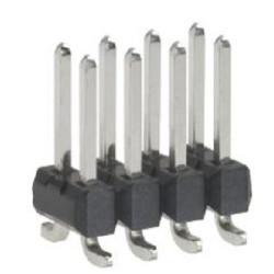 Listwa stykowa PCB 8-pinowe 71308 raster: 2.54 mm Pionowy 2-rzędowe Molex Powierzchnia 250 V Bez osłony