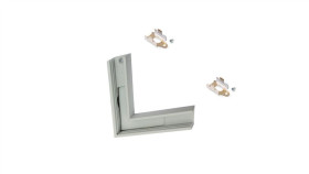 Profil Led Slim8 Narożnik Kątownik Biały 89150001