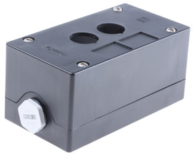 Obudowa kasety sterowniczej Schneider Electric 2-otworowa Ø 22mm Czarny Harmony