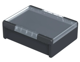 PC enclosure, (L x W x H) 284 x 364 x 120 mm, graphite gray (RAL 7024), IP66, 96027664