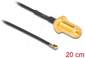 12656 MHF® 4L LK plug to RP-SMA socket 20 cm