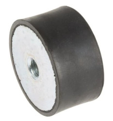 Mocowanie antywstrząsowe, M10, Ø 50mm, materiał: Guma naturalna 60Shore A, RS PRO