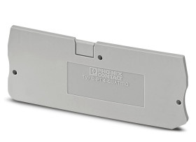 Pokrywa Pokrywa końcowa Phoenix Contact wymiary styku 29 x 2.2 x 77mm Bloki zaciskowe do montażu na szynie DIN