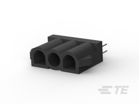 Listwa stykowa PCB 3-pinowe MATE-N-LOK raster: 6.35 mm Pionowy 1-rzędowe TE Connectivity Płyta500 V W osłonie
