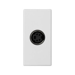 Simon Connect Gniazdo K45/2 video S-Video żeńskie czysta biel K103B/9