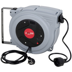 Holzmann EKR20M_230V Cable Winder 22m Grey Compact Design Durable