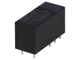 Przekaźnik: elektromagnetyczny SPDT Ucewki: 3VDC 16A/250VAC G5RL-U1-E-3DC