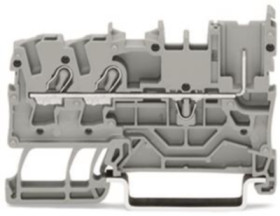 2-wire/1-pin basic terminal, spring-clamp connection, 0.25-4.0 mm², 1 pole, 24 A, 6 kV, blue, 2022-1304