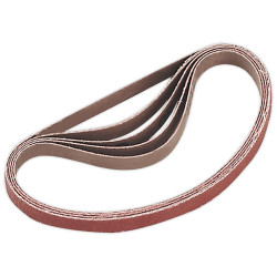 Sealey SA35/B80G Sanding Belt 80grit 10 x 330mm Pack of 5