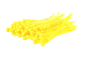 OPASKI ZACISKOWE TRYTYTKI 3x100 1000 SZTUK ŻÓŁTE