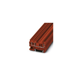 Przelotowa złączka szynowa - ST 2,5-TWIN/ 1P RD - 3061237