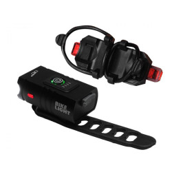 Lampki rowerowe komplet przód 800lm i tył