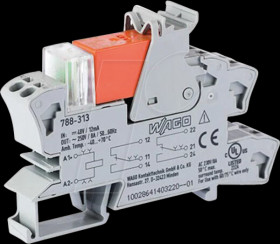 788-313 Relay module, 48 V DC, 8 A, 2 CO