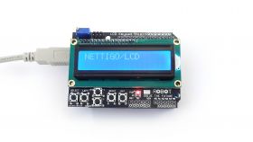 Shield LCD 2x16 z klawiaturą do Arduino