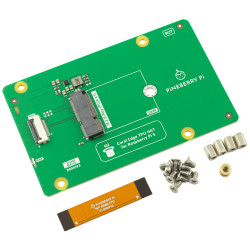 Adapter PCIe do Raspberry Pi 5 na akcelerator AI Pineberry HatDrive! AI