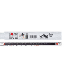 Wiha 33232 4102007 Folding Ruler Longlife All in One 2 m