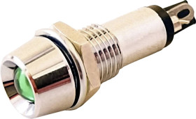 Barthelme 58500513 Lampka sygnalizacyjna LED zielony 12 V/AC, 12 V/DC 16 mA