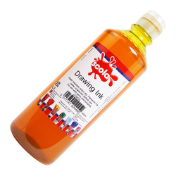 SCOLA DDI600/20 SCO DRAWING INK 600ML LEMON