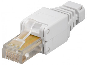 Beznarzędziowa wtyczka sieciowa RJ45 CAT 5e UTP