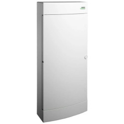 Rozdzielnica modułowa 4x18 natynkowa IP40 drzwi białe PNS