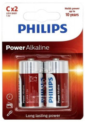 Bateria C/R14 Philips Power LR14 alkaliczno-manganowe 1.5 V 2 szt.
