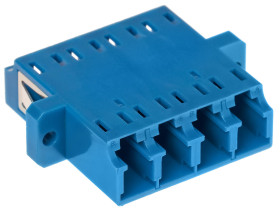 Adapter światłowodowy SM - LC/UPC quad